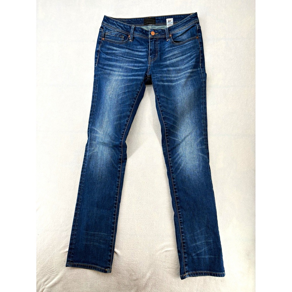 Buckle Black Fit No. 53 Straight Stretch Blue Denim Jeans Womens 28x32